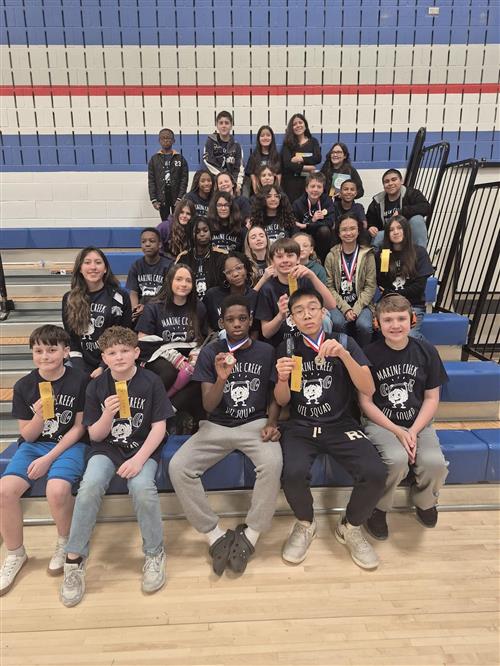 Marine Creek Middle School UIL Academics Participants